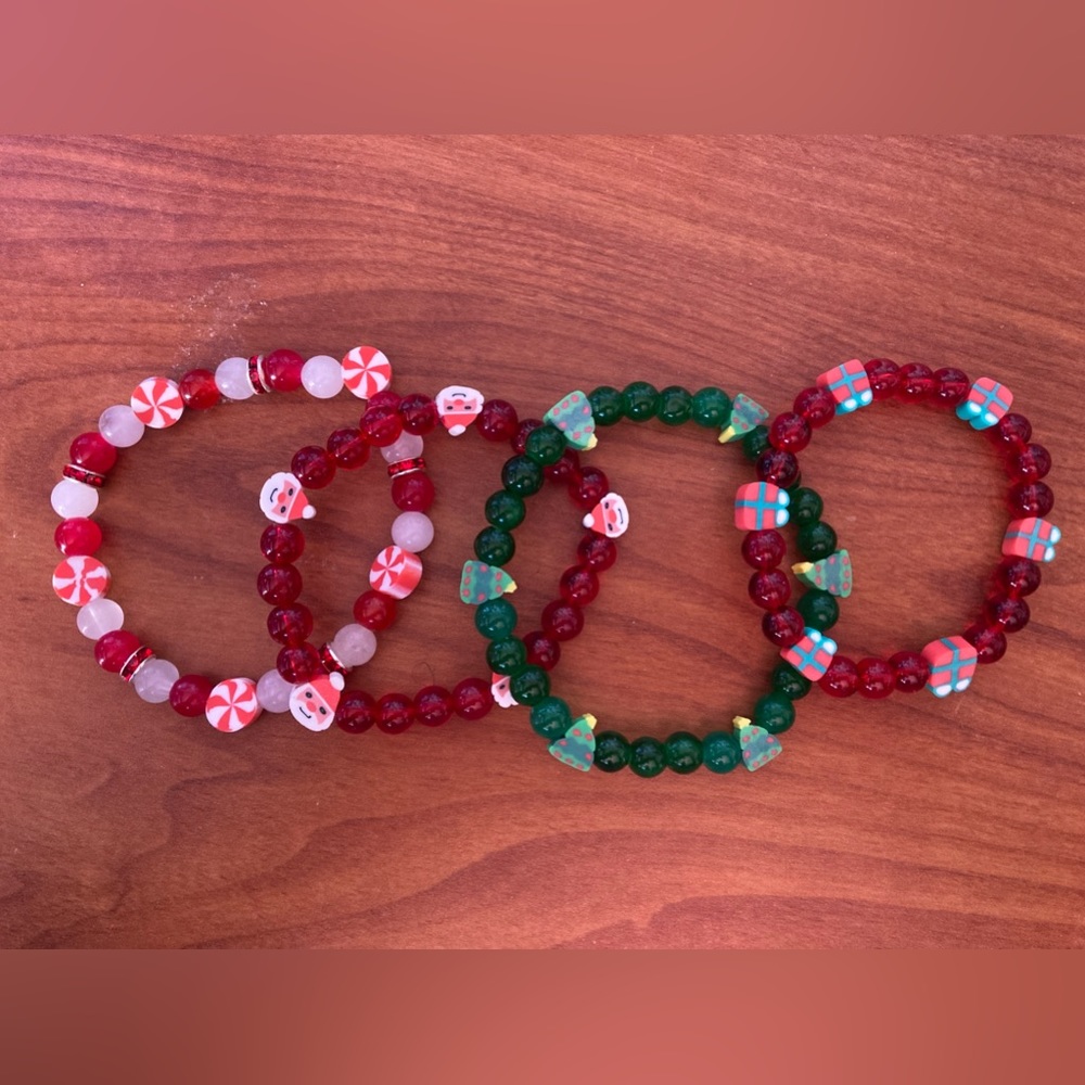 Christmas bracelets